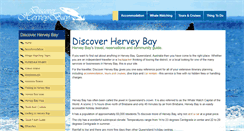 Desktop Screenshot of discoverherveybay.com
